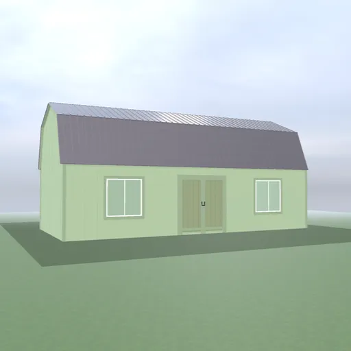 Bonners Ferry Lofted Barn April 2026 shed preset thumbnail